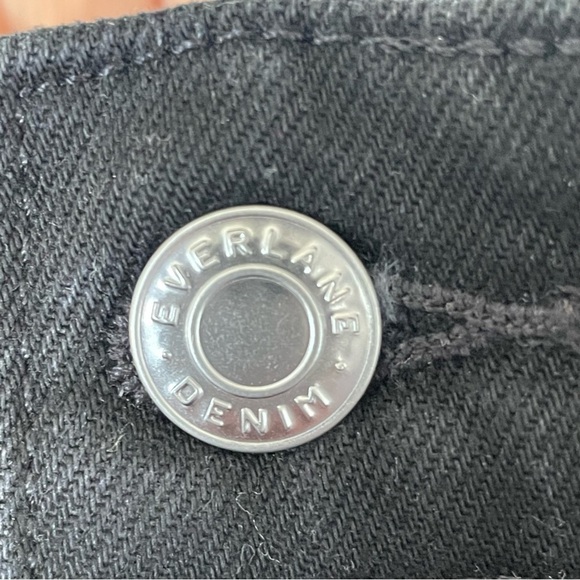 Everlane The Way High Jean Coal Black 28 NWT  F-BTM-DNM-WHGH-SRT-DKW-28 - Picture 10 of 12